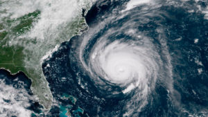 As Hurricane Florence Batters Carolinas, Media Ignores Climate Change Connection