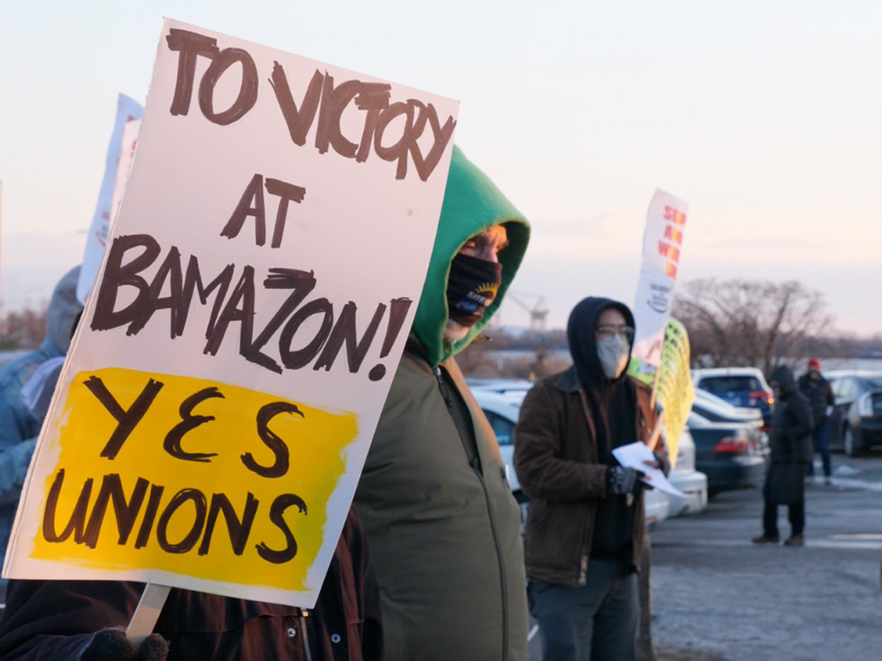 From Bessemer to Baltimore, Amazon workers demand the right to organize