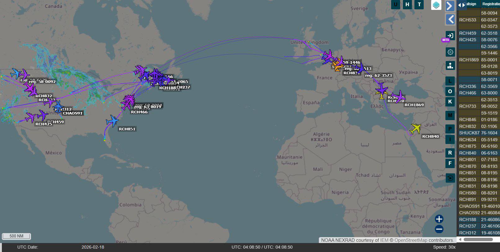 ‘The tankers just keep coming’: US military movements spike fears of imminent attack on Iran