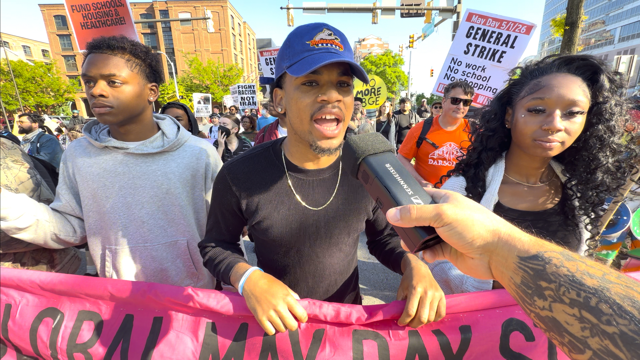 Inside Baltimore’s May Day march against billionaires and authoritarianism