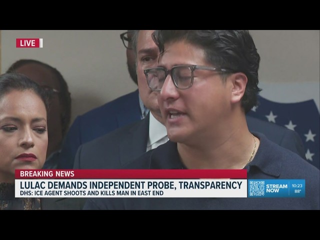 ‘He did not deserve to die’: son of man killed by ICE demands independent investigation